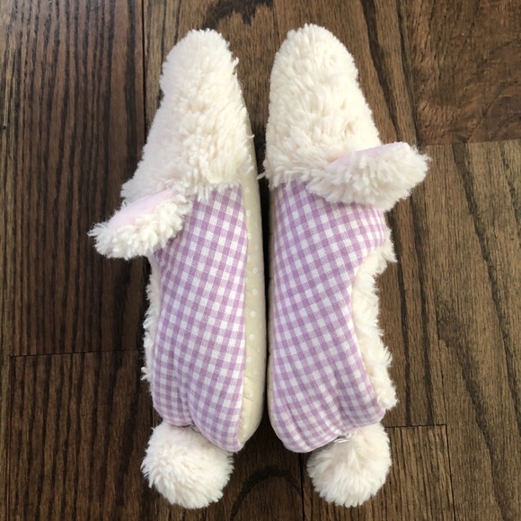 Pottery Barn Kids Puppy Sherpa Slippers - Picture 10 of 13